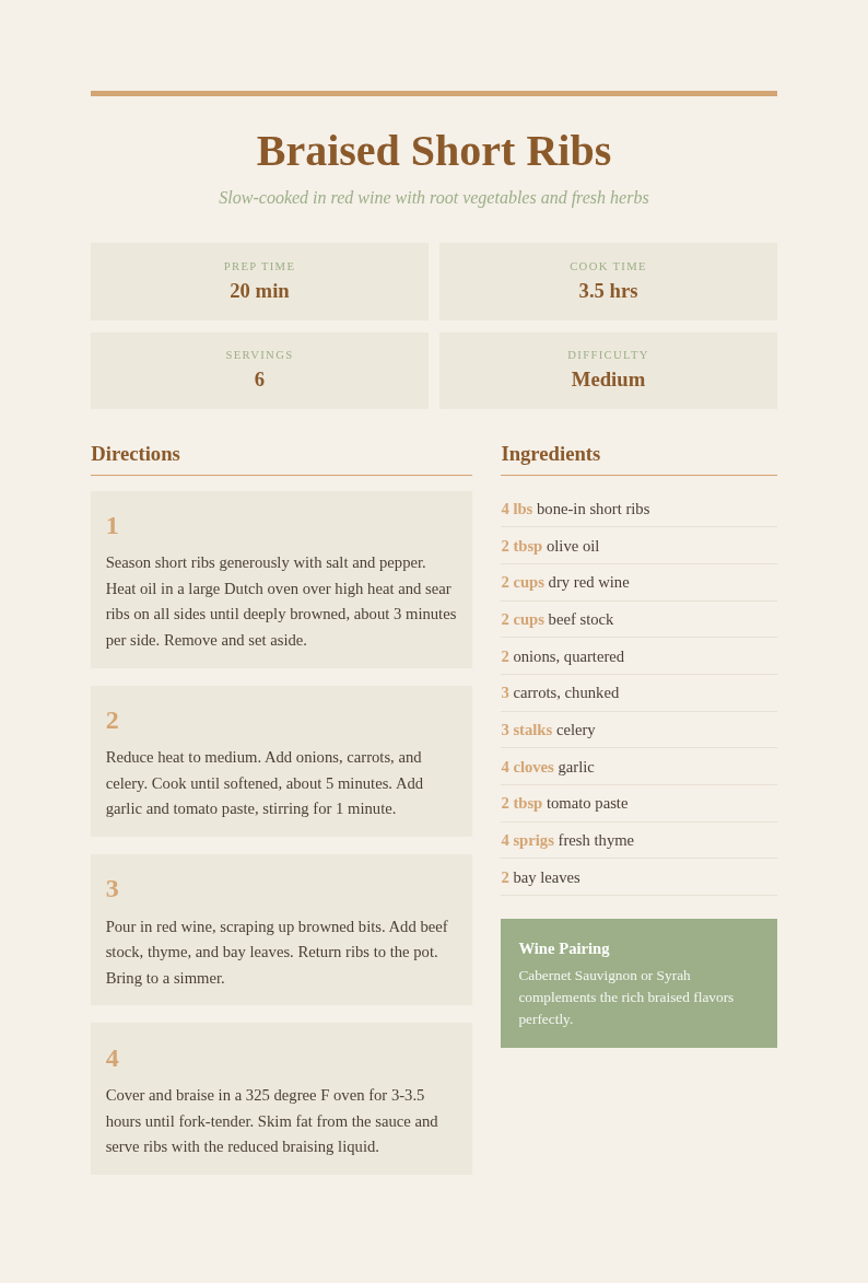 Earth Tone Natural Recipe With Warm Terracotta